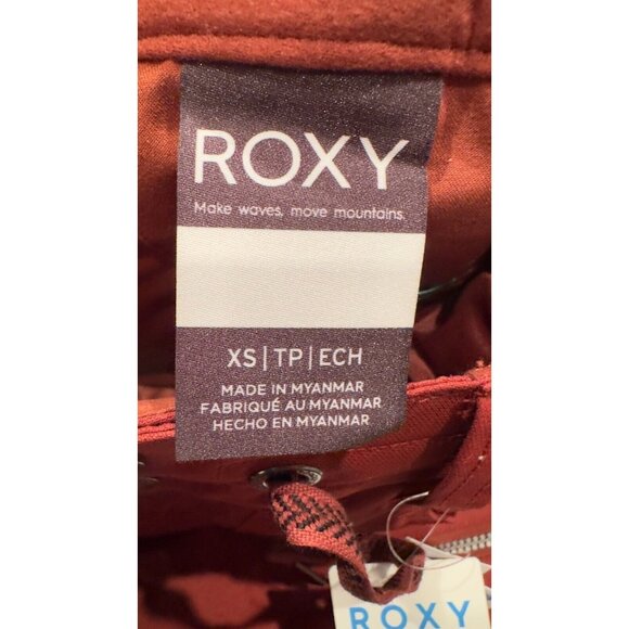 Women's Snow Pants By Roxy Nadia Smoked Paprica Size XS 10K DryFlight Technology - Picture 15 of 16